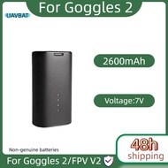 New Goggles 2 Battery 2600mAh Long Battery Stable Output Quality Assurance Small Suitable for Goggle