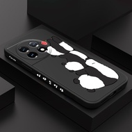 Creative Panda Row Phone Case For OnePlus 13R 13 12R 12 11R 11 10 10T 10R 5G Comfortable Feel Cover
