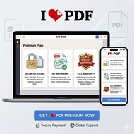 iLovePDF - i❤️PDF PDF Editor Pro Original Account PDF Converter | Desktop & Mobile