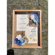 3D & 2D wooden frame/ frame (A3+) 32, 48 cm + acrylic glass