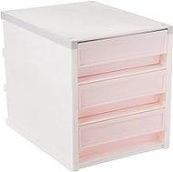 Citylife G-5186 3L Frost Mini 3 Tier Cabinet, Small, 170 * 230 * 193mm, Blush