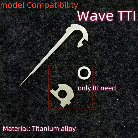 Titanium alloy Pin Toothpick with Gasket For Leatherman Wave Charge TTI DIY Accessories