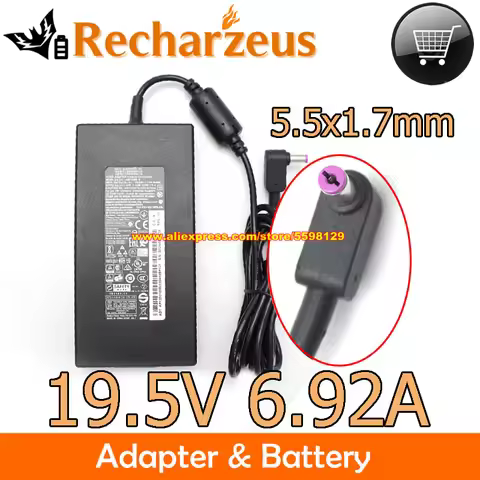 Genuine Delta 19.5V 6.92A 135W Adapter ADP-135NB B PA-1131-26 Charger For N20C1 RYZEN 7 N20C2 N20CZ 