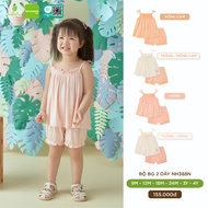 Lovely 2-piece baby girl set LULLABY NH388N