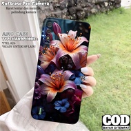 ITEL A26 Case - ITEL A26 Softcase - Fashion Case BUNGA - ITEL A26 Casing - Pro Camera Softcase - Tpu