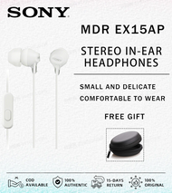 Sony MDR-EX15AP/ MDREX15AP In-Ear Headphone with mic Sony Earphone