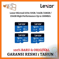 Lexar Microsd 633x 32GB 64GB 128GB 256GB High Performance Up to 100MBs Lexar Micro Sd Card