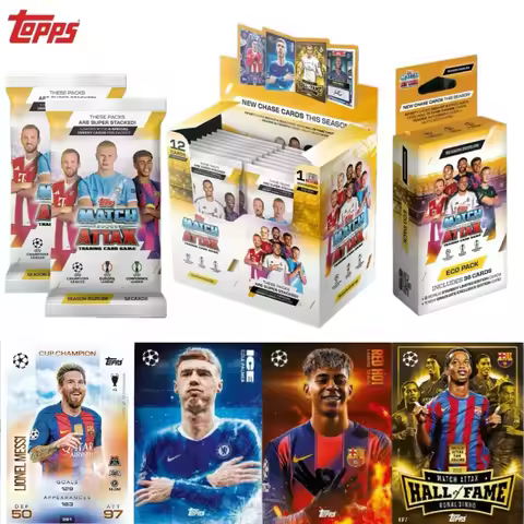 2025-26 TOPPS UCC Match Attax Full Box Football Trading Card Champions League Yamal Palmer Player Ca