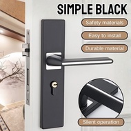 Indoor Door Lock Set Tombol Pintu Bilik Lock Pintu Rumah Tombol Pintu Rumah Doorknob 室内门锁