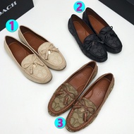 Original COACH bow style women's flat shoes casual shoes J2KI