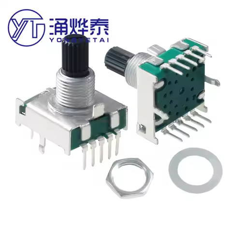 YYT RS17 rotary band switch 2 gear 3 gear 4 gear 5 gear 6 gear 7 gear 8 gear plum blossom handle 15m