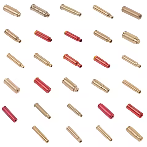 Tactical Red Laser Boresighter Various Calibers .40/.45/.222/.223/.308/300WIN/9mm/12GA/20GA/7.62/5.4