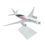 Inger0 1:400 Malaysia A350 Scale Airlines Replica Metal Aircraft Model - Decent Miniature Diecast Ai