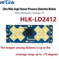 【User-friendly】 Hi-Link HLK-LD2412 24G LD2410C Human Presence and Motion Sensor Long Distance and La