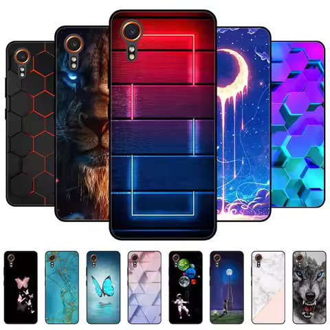 For Samsung XCover7 Case Fashion Painted TPU Silicone Phone Back Cover For Samsung Galaxy XCover 5 7