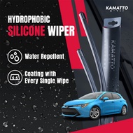 Kamatto Wiper Toyota Corolla Hatchback E210 (2019-Present) Hydrophobic Silicone Water Repelling Coat