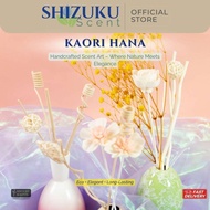 Kaori Hana Handmade Reed Diffuser Set | Sola Wood & Rattan Sticks | Long-Lasting Natural Fragrance