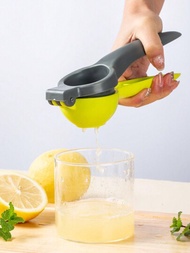 1入組手動檸檬榨汁器,迷你手持水果壓榨機,適用於家庭使用