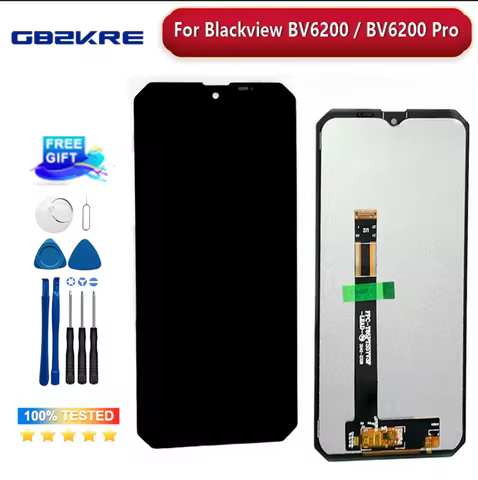 6.58" For Blackview BV6200 / bv6200 Pro BV4800 LCD Display + Touch Screen Assembly Glass Panel Repla