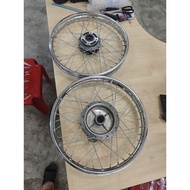 Set Rim Lidi Original Yamaha SRL115 / SRL110 / Lagenda 115Z (Copot Motor)