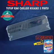 SHARP 2-DOOR REFRIGERATOR CHILLER RACK COVER SIZE 42.5 X 15.5 CM ORIGINAL