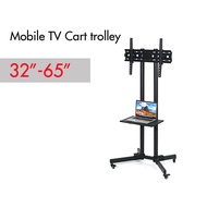 New Adjustable Mobile TV STAND CART 1500 Trolley for 32 to 65 inch