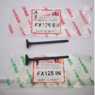 AMKAWA SUZUKI FX 125 VALVE SET INTAKE VALVE & EXHAUST VALVE (IN & EX) CYLINDER HEAD BATANG