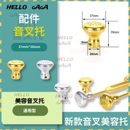 Tuning Fork Base Tuning Fork Accessories Universal Tuning Fork Multi-Hole gold silver Tuning Fork Be