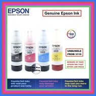 Epson Original ink 65ml Bottle for  EPSON 003 Ink Bottle 65ml  L3210 / L3250 / L3150 / L3216 /  L111