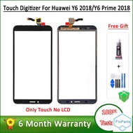 High Quality Digitizer For Huawei Y6 2018 / Y6 Prime 2018 Touch Screen Panel Digitizer Sensor LCD Front Outer Glass Replacement