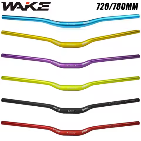 WAKE bicycle handlebar 780mm 720mm mountain bike handlebar aluminum alloy 31.8mm MTB handle bar bicy