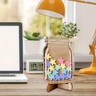 Kids Reward Jar with Stars Classroom Reward Jar with Tokens Chore Chart Gift Kids Birthday Gift