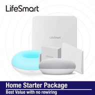 [LifeSmart] Home Starter Package New 2020 Door Sensor Google Nest II Smart Living