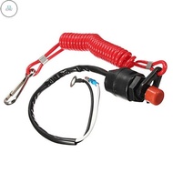 KMV Boat Motor Emergency Kill Stop Switch for Yamaha /Tohatsu Outboard Stop Kill Switch Cut Off Swit