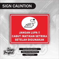 Iron Out Sticker Iron Pull Sticker/ Iron Out Sticker Dead Iron Iron Remove Iron