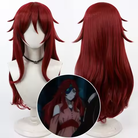 Tower of God Hwa Ryun Hwaryun Yuto Cosplay Wig Red Heat Resistant Synthetic Hair Halloween Carnival 