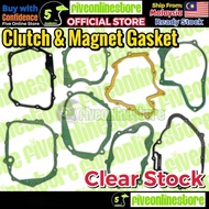 CLEAR STOCK APPLE OEM Clutch Gasket Magnet Cover Gasket SRE SRX SRL X-CITE 130 GT128 LC135 4S RC80 E