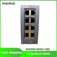 6GK5008-0BA00-1AB2 Ethernet switch SCALANCE XB008 PLC Module New Original