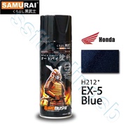SAMURAI H212* EX-5 BLUE / SAMURAI SPRAY PAINT / SAMURAI HONDA EX 5 BLUE