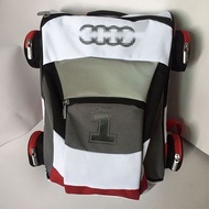 Audi Backpack Car A3 A5 A6 A7 Q3 Q5 Portable Travel Red White Racing Backpack