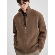 Two Way Zipper Cardigan Long Sleeve A6-A7