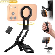 7RYMS 7Rig T2 Foldable Magnetic Phone Holder with Remote Control and Hook for iPhone Android,Selfie 