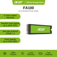Acer FA100 128GB/ 256GB/ 512GB/ 1TB/ 2TB M.2 NVMe PCIe SSD