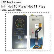 LCD FULLSET INFINIX X688C/X688/X688B/HOT 10 PLAY/HOT 11 PLAY