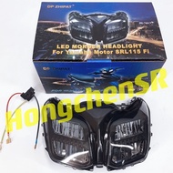 SRL115FI LAGENDA INJECTION LED HEAD LAMP ACCESSORIES CLEAR LENS