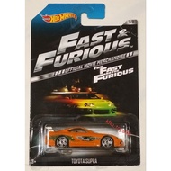 HOT WHEELS TOYOTA SUPRA FAST & FURIOUS OFFICIAL MOVIE  MERCHANDISE / SUPRA MK4 F&F