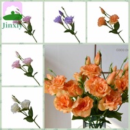 JINXIY Artificial Lisianthus Flowers, Real Touch Lifelike Fake Eustoma Flower, Wedding Bouquet Elega