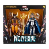 6月美版 漫威Marvel Legends 野獸金鋼狼Wolverine 公主利蘭德拉Lilandra 雙人包 孩之寶