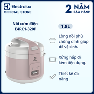 Nồi cơm điện Electrolux 1.8L E4RC1-320P - Màu hồng - Đơn giản dễ sử dụng - Bảo hành 2 năm toàn quốc