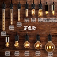 DSNY E27 A60 ST64 T45 220V Edison LED Bulb Starry Transparent LED Lamp Edison Light Bulb Lamp